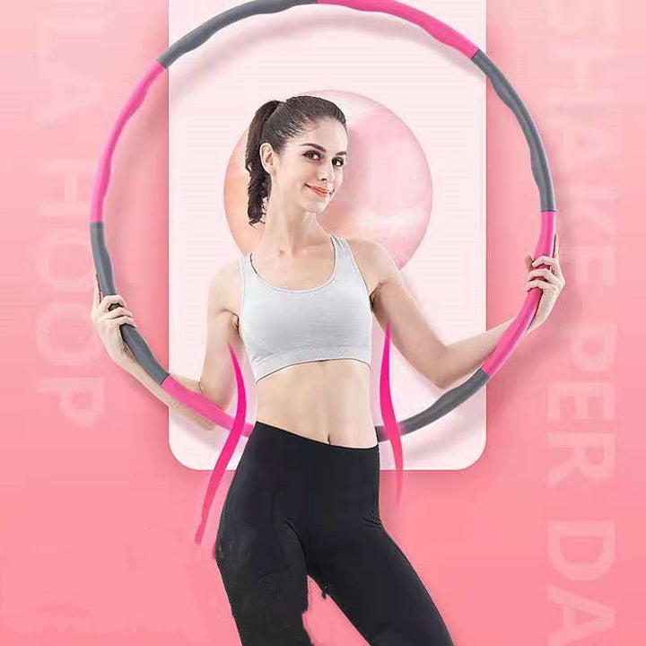 Elevate Your Fitness with the Detachable Foam Massage Hoop